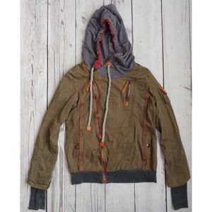 Anthropolgie Youboya Olive Green Jacket